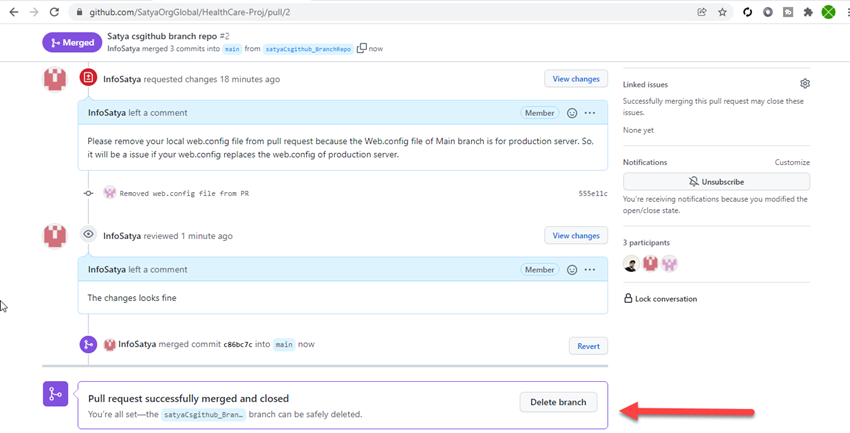 Managing Files On GitHub Using Git Bash 📥📤 In Real-Time Scenario - Removing A Specific File From Pull Request